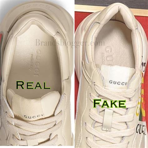 gucci rhyton sneakers fake vs real|gucci rhyton sneakers review.